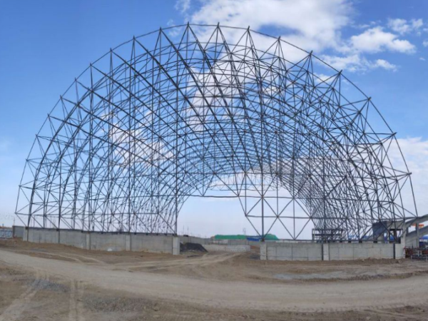 北流体育场网架结构