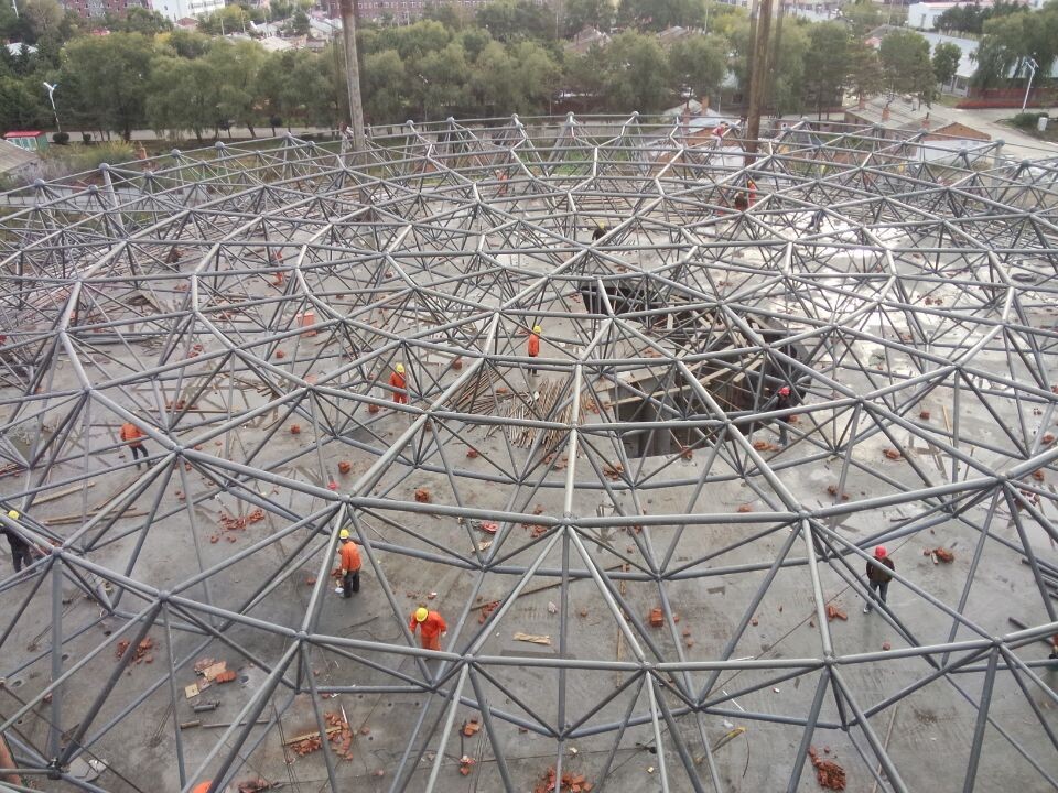 北流全民健身中心网架