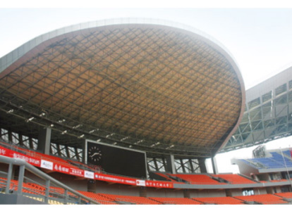 北流体育看台案例