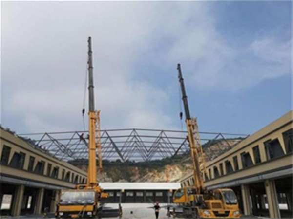 北流仓储物流网架生产厂家案例